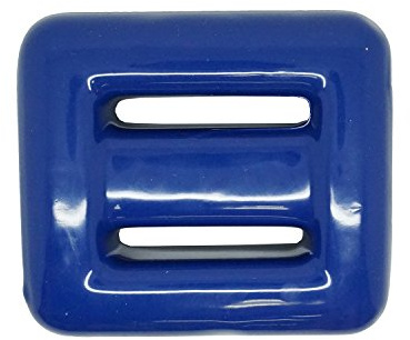 Scuba Choice Vinyl Coated Diving Weight - 4.5 lbs. Blue - Durable & Compact Dive Weight for Precise Buoyancy Control - Ideal for Freediving, Scuba & Spearfishing, Fits 2-Inch Webbing