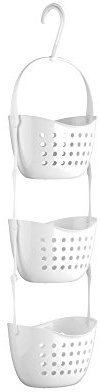 Premier Housewares 1601488 3-Tier Dusche Caddy, weiß