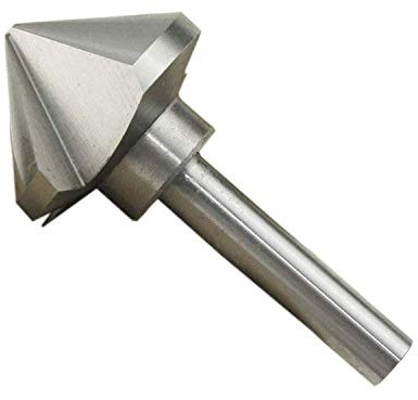 KATSU Kegelsenker Satz 90 Grad HSS 6542 Senkbohrer 50mm 3-Nuten-Fasenschneider Bohrer für Holz-Stahl-Metall-Werkzeugmaschinen, Positionierbohrer-Fräser 12740625