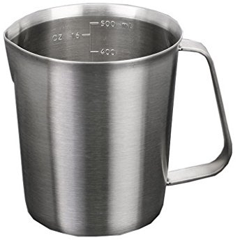 ACMEDE - Pot à Lait en Acier Inoxydable pour Le Café la Mousse de Lait Pichet INOX 500ml