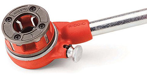 RIDGID 13088 Modell 11-R Satz mit gekapseltem Ratschen-Gewindeschneider, BSPT Schneidköpfe 1/2 bis 2