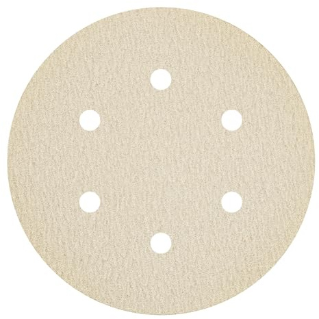 Klingspor Disque Abrasif Kletthaftend PS 33 BK pour Ponceuse, Meuleuse, Disqueuse, 150 mm, 100 pièces, Grain 320, 147126