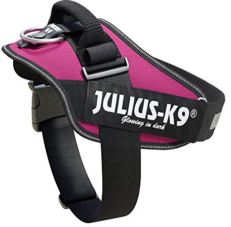 Julius-K9, IDC Powergeschirr, Größe: L / 1, Dunkelpink