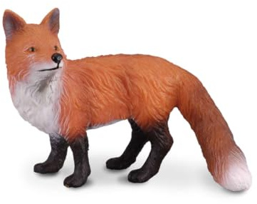 Collecta – 3388001 – Figur – Tiere des Waldes – Fuchs Roux, Rot/Ausflug, Einfarbig (Getaway Solids)