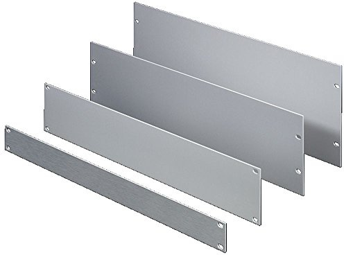 Rittal 1939.200 Rack Plate Rack Accessory – Rack Zubehör (Rack Plate, White, Aluminium, 48.3 cm (19), 9u, 3 PC (S))
