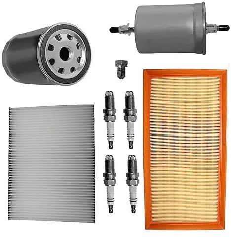 BESTPRICE ATP Inspektionspaket Filterset mit 1x Luftfilter, 1x Innenraumfilter | Kompatibel mit: AUDI A3, TT, TT Roadster, SKODA OCTAVIA I, OCTAVIA I Combi, VW BORA I, BORA Variant, GOLF IV, GOLF IV Variant