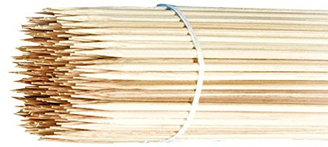 Franz Mensch - Pinchos de madera (40 cm, diámetro de 5 mm, 1000 unidades)