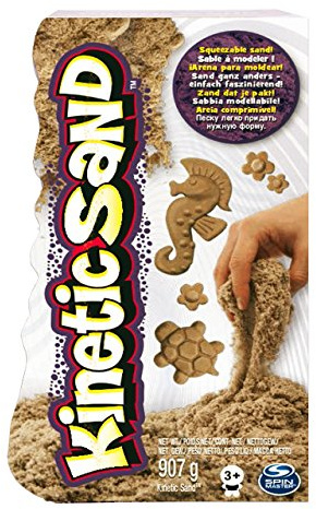 Kinetic Sand - Arena para moldear, Color marrón (Bizak 61921400)
