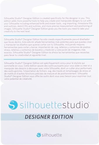 Silhouette Studio Designer Edition Software Card for Scrapbooking