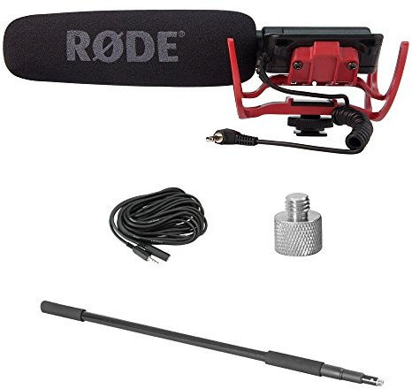 Rode VideomicPro Mikrofon auf Kamera VideoMic Rycote Lyre Pack