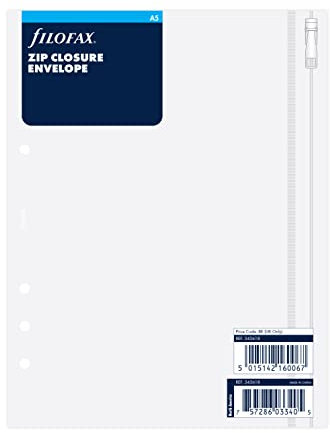 Filofax Umschlag mit Reißverschluss, 1 Packung