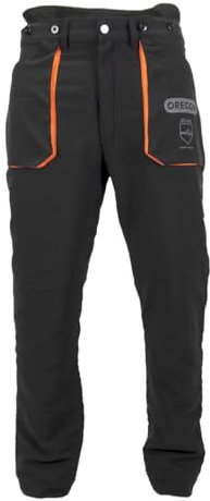 Oregon Yukon Kettensägen-Schnittschutzhose, Typ A Klasse 1, Größe M (EU 46-48) (295435/M)