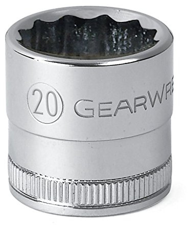GearWrench 1/2 Drive 12 Point Standard Metric Socket 21mm - 80756