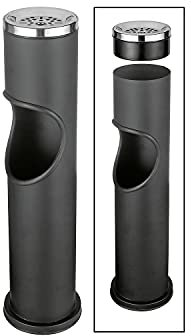 Haushalt International Standaschenbecher mit Mülleimer 46,5 cm