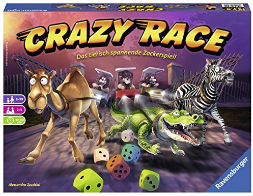 Ravensburger Spiele 26725 - Crazy Race Familienspiel/spielmagazine