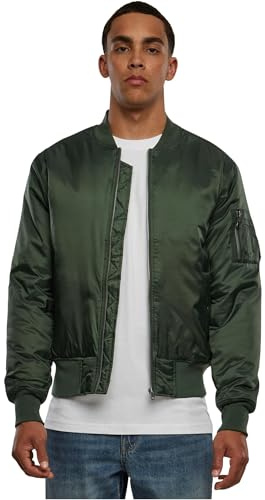 Urban Classics Herren Jacke, Blouson, Olivgrün (176), L