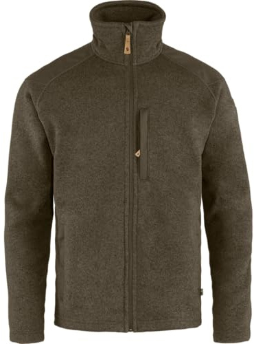 FJÄLLRÄVEN herr Buck fleecejacka Mörk oliv Large