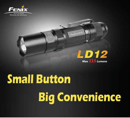 Fenix LD12 Torcia a mano Nero LED