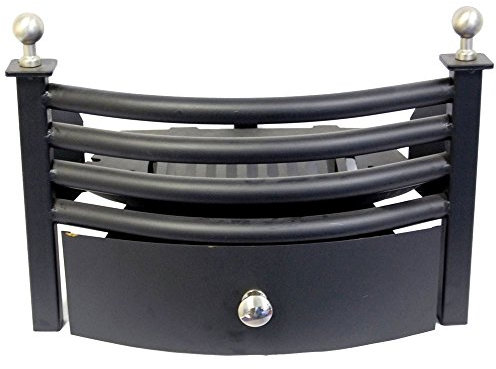 Fire Vida Rejilla de Fuego, Metal, Negro, 41 x 31 x 30 cm