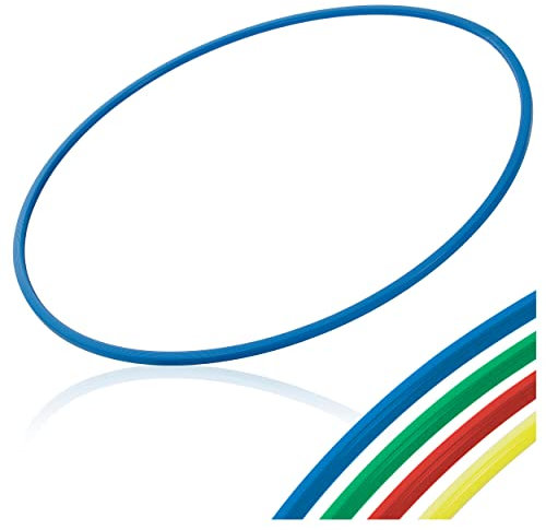 Sport-Tec Gymnastikreifen aus Kunststoff, Hula Hoop, Trainingsreifen, Turnreifen, Fitnessreifen, 80 cm, 400g