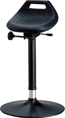 bimos Assis-debout industriel - avec pied rond extra-plat - assise pivotant de 360° - appuie-fesses assis-debout chaise d'atelier chaises d'atelier tabouret Assis-debout Chaise d'atelier Chaises d'atelier Tabouret Tabourets