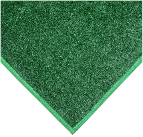 KOECKRITZ Heavy Turf - 12'x10' Artificial Grass Carpet Indoor/Outdoor Area Rug. 5/16 Thick, Premium Bound Edges