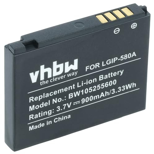vhbw Akku kompatibel mit LG KC910i Renoir | HB620T DVB-T, KC910, KE998, KB770, KE838, KE990 Handy Smartphone Telefon (700 mAh, 3,7 V, Li-Ion)