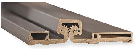 Pemko Standard Duty Full Surface Center Pivot Hinge, Clear Anodized Aluminum, 83 L