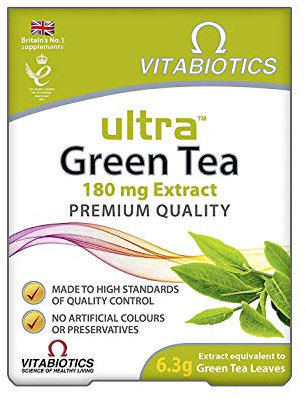 Vitabiotics Ultra Green Tea Tablets - 30 Count (Pack of 1)