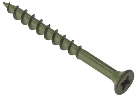 ForgeFix Countersunk Decking Screws | 4.5 x 50mm | Green | Box 200
