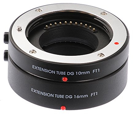 Autofocus Macro MFT Extension Tube Set (10 mm, 16 mm) DG Micro Four Thirds M4/3 for Panasonic GH3 GH4 GH5 GH5s for Olympus E-PL5/6/7/8/9