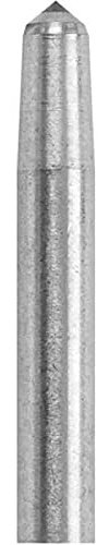 Dremel 9929 - Punta rotante per incisioni con punta diamantata, perfetta per metallo, vetro e legno, colore: Grigio