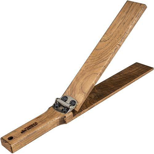 Timber Drum Co. Slapstick Instrument, 18 — MADE IN U.S.A. — Solid Tennessee Hickory with Crisp Whip Crack Sound for Percussion, Orchestra, and Christmas Music (Sleigh Ride)