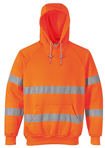 Portwest B304 Hi-Vis med huva för barn, S, Orange