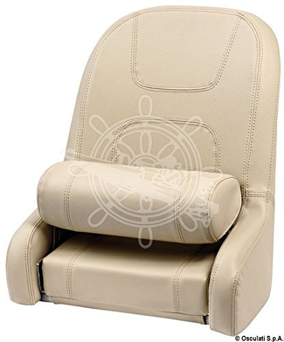 Osculati Polstersitz m. H51 Flip-up, Motorradsitz, Leder, Fahrer, 13.32 pounds