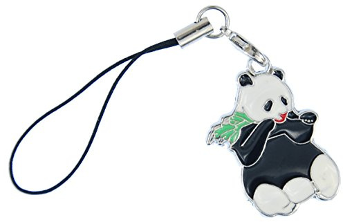 Miniblings Panda Handyanhänger Bambus Pandabär Asien Bär Teddy Wald | Anhänger zum Kombinieren, in Berlin montiert, ein Mitbringsel mit Charakter