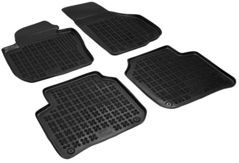 AZUGA Hohe Gummi Fußmatten passend für Skoda Superb II Limousine ab 7/2008-5/2015/Skoda Superb Combi ab 2010-8/2015 AZ10300095 Automatten