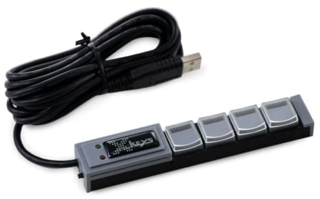 X-Keys-XK-4 stick USB (PC DVD)