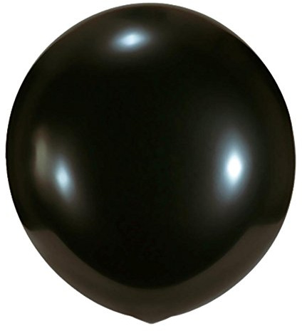 Gummiwerk Riesenluftballons (R450, 113 - Schwarz)