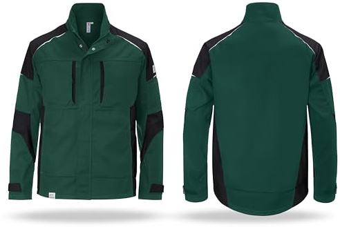 KÜBLER Workwear KÜBLER ACTIVIQ arbetsjacka mossgrön/svart