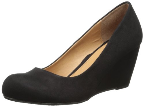 CL by Chinese Laundry NIMA pump för kvinnor, Svart - Svart super mocka - 37.5 EU