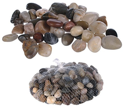 Out of the blue Dekosteine, Kieselsteine, Sortiert, 8-12 mm, 1 Kilogramm im Netz