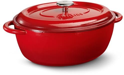 Zwilling oval casserole dish, 29 cm, cast iron Dutch oven