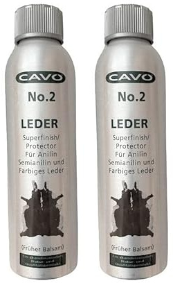 CAVO No.2 Leder Superfinish/Protector früher Lederpflege Balsam 2er-Pack (=2x250ml)
