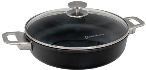 Swiss Diamond Sauteuse with Lid- 3.5 L (3.7 QT) 28 cm (11)