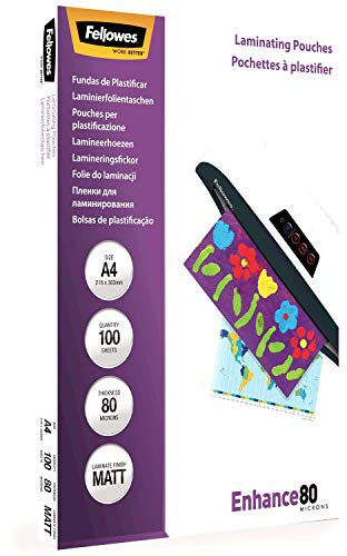 Fellowes Lamination Film A4 100 Pc(S), 5452103