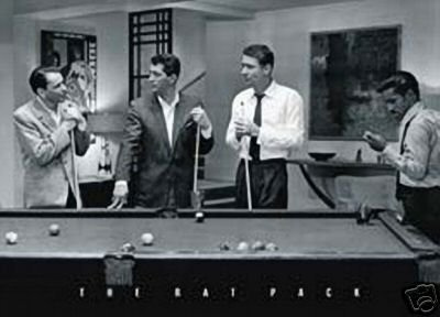 SINATRA - RAT PACK - POOL ROOM - BILLIARDS - NEW POSTER by HSE