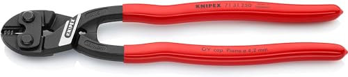 Knipex Cobolt Xl Tronchese a Doppia Leva Bonderizzata Nera, Rivestiti in Resina Sintetica 250 Mm 71 31 250