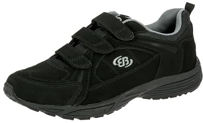 Brütting Hiker V, Chaussures de Marche Nordique Mixte, Noir (Schwarz/Grau Schwarz/Grau), 43 EU