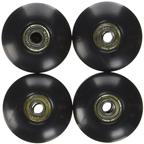 Ridge Skateboards 52mm Skateboard Street Skate Rollen, 78A PU, ABEC 7 Kugellager, x4